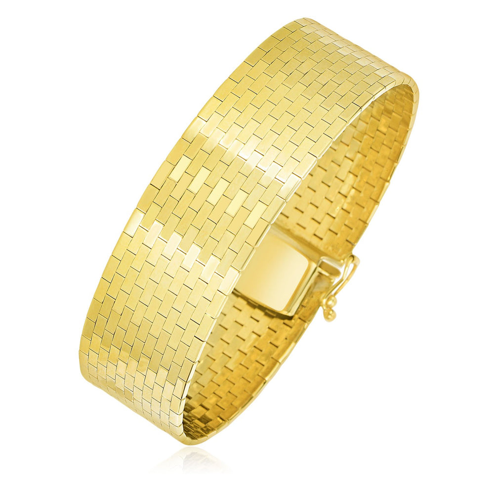 14k clearance omega bracelet